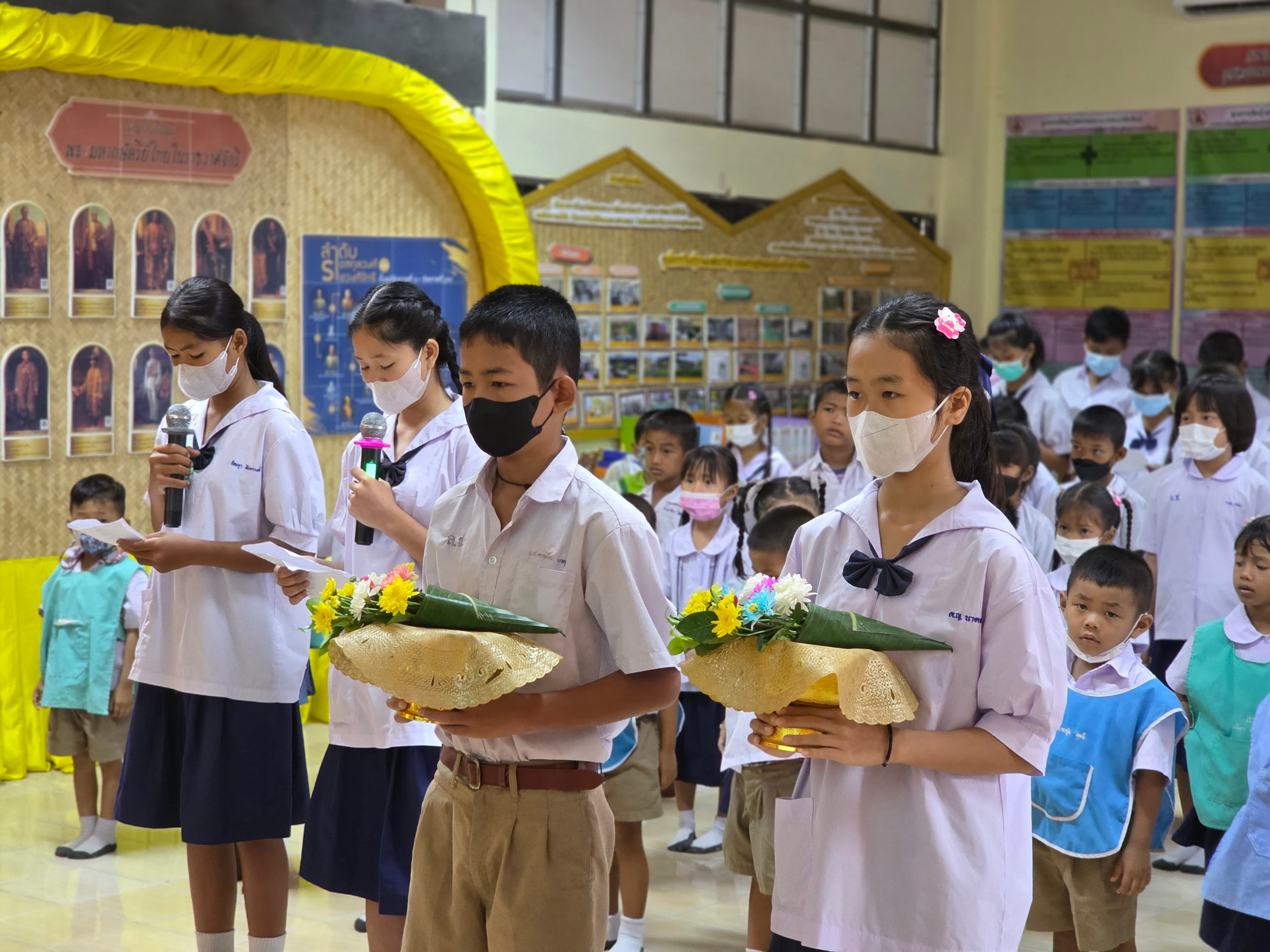 กิจกรรมกตัญญูผู้มีพระคุณ เพื่อสร้างเสริมความกตัญญูกตเวที